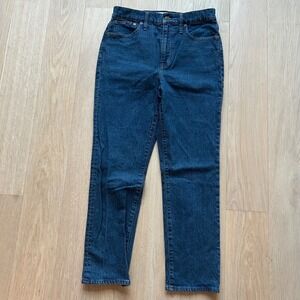 Madewell Perfect Vintage Jeans Straight Leg 29 Blue High Rise Denim Retro‎